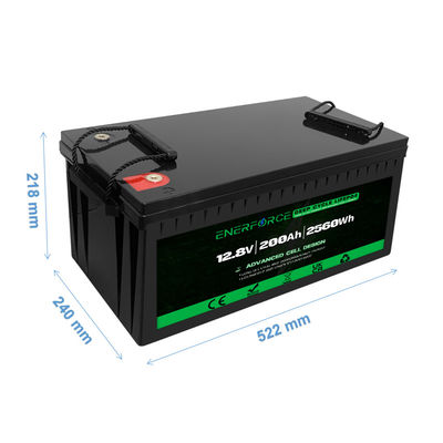 12V 200Ah LiFePO4 Batteriepaket für Rechenzentren Solarenergie Elektrofahrzeuge