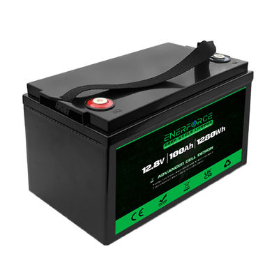 Qualität  Enerforce 12V 100Ah Lifepo4 Battery Pack Rechargeable For Home Solar Storage System usine