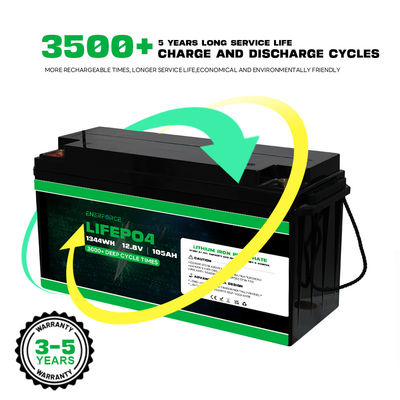 12.8V 50Ah wiederaufladbare LiFePO4 Batterie Paket schnelles Laden für Solar