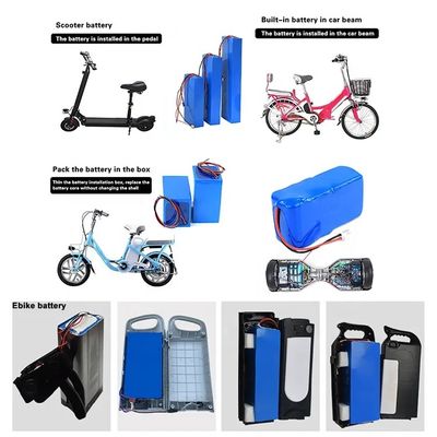 OEM-Elektrofahrradbatterien 24V 48V 60V 72V 18650 Batteriepaket tieferer Zyklus
