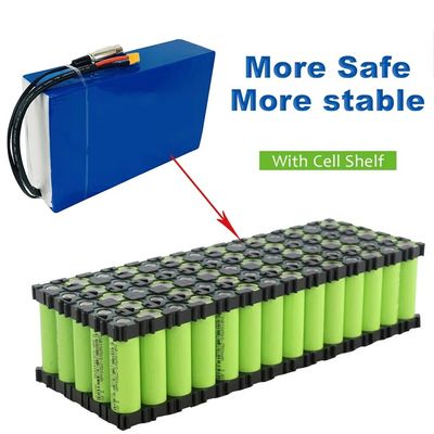 Wiederaufladbare Elektrofahrradbatterien 1000-Zyklus 36V 48V 72V 18650 Pack