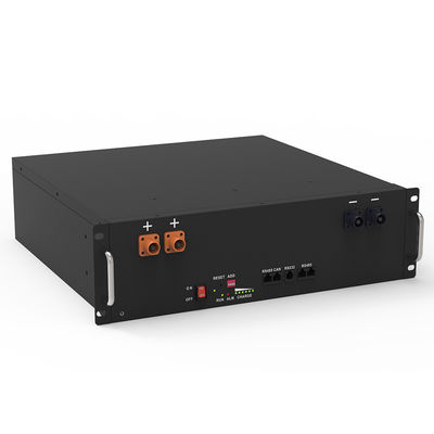 51.2V 5.12KWh 48 Volt Lithium-Ionen-Batterien-Pack-Rack für die Energiespeicherung