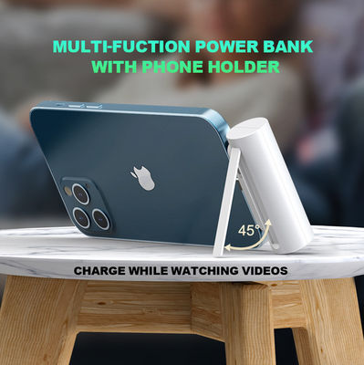 Superleichte 5000 mAh Portable Mobile Power Bank mit drahtlosem Laden