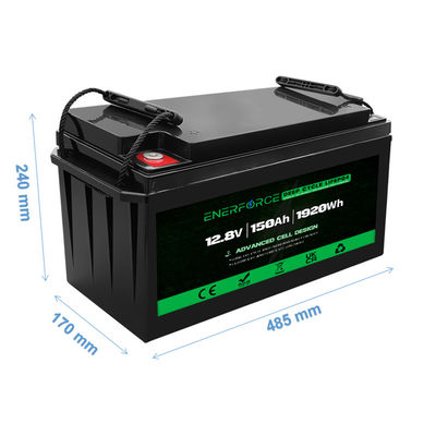 OEM 12V 150Ah LiFePO4 Batteriepaket für die Notstromversorgung des EPS-Systems