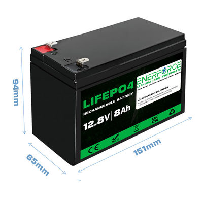 8Ah 12V LiFePO4 Batterie für Solar- und Windenergiesysteme und UPS Back-up