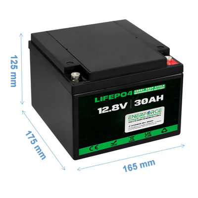 Wiederaufladbare 12V 30Ah LiFePO4-Batterie für Elektrowerkzeuge und Freizeitgeräte