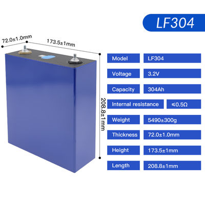 EVE Lifepo4 3.2V 304AH Lithium Eisen Phosphat LFP Batterie 4000 Zyklus für Solarenergie
