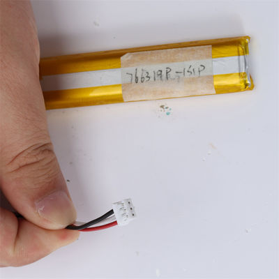 OEM 28g LIPO Lithium-Polymer-Batterie 3,7V 1050mAh für industrielle Verwendung