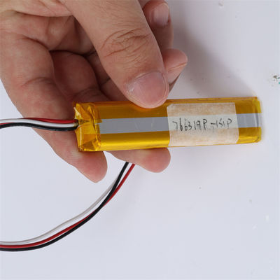 OEM 28g LIPO Lithium-Polymer-Batterie 3,7V 1050mAh für industrielle Verwendung