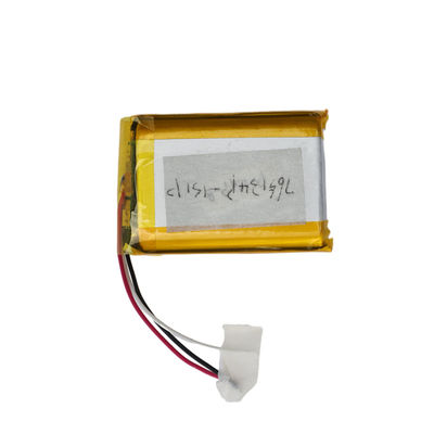 Wiederaufladbare LIPO-Lithium-Polymer-Batterie 3,7V 1350mAh für industrielle Verwendung