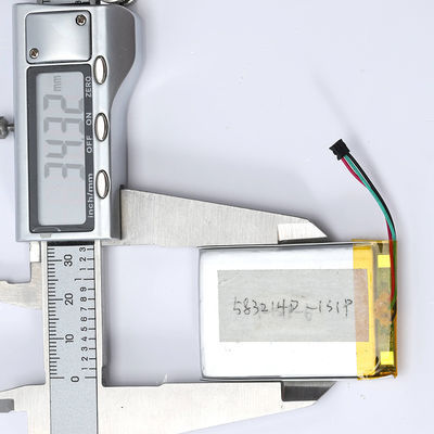3.7V 230mAh mobile tragbare LiPo-Batterie für Unterhaltungselektronik