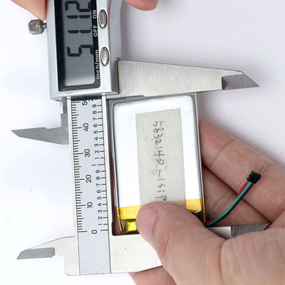 3.7V 230mAh mobile tragbare LiPo-Batterie für Unterhaltungselektronik
