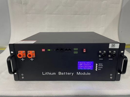 IP65 48V LiFePO4 Batteriepack 100h 200h 6500 Zykluszeiten für Solarenergie