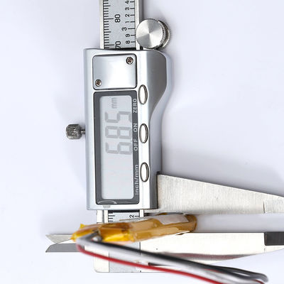 Lipo 3,7 V Lithium-Polymer-Wiederaufladbare Batterie 1050mAh für Unterhaltungselektronik