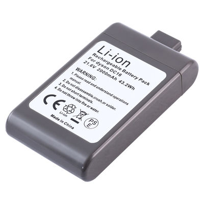 22.2V 2000mAh Staubsauger Batterie Lithium-Ionen-Austauschbatterie für Dyson DC16