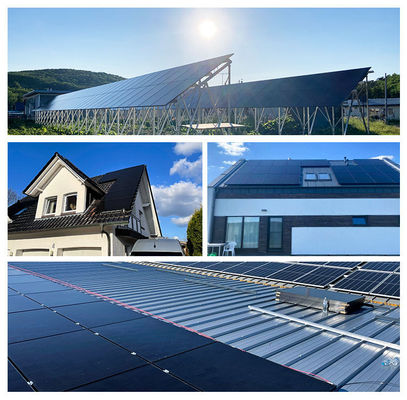 Photovoltaik-PV-Bifacial-Solarzellen 415W hohe Leistung