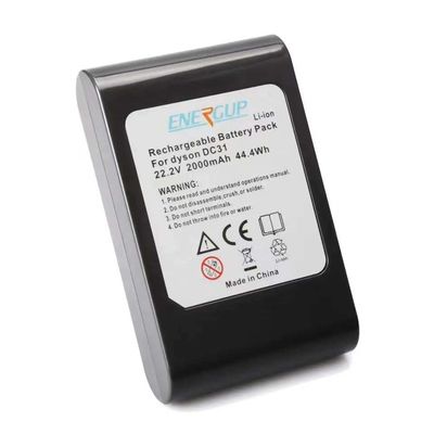 Lithium-Ionen-Staubsauger Batterie 22.2V 2000mAh Dyson DC31 Batterie Ersatz