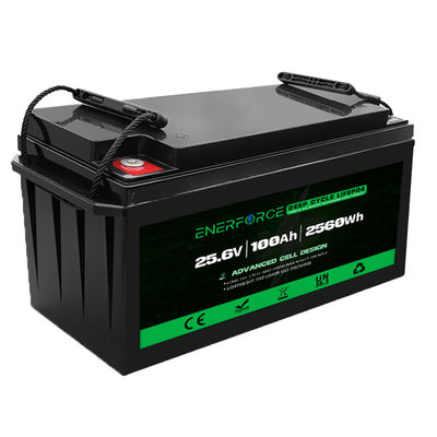 Enerforce LFP Lifepo4 Batteriepack 24V 100Ah Leistung für Golfkarrenboot