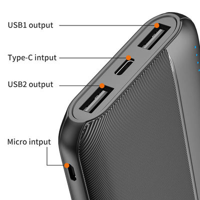 Portable Mobile Ultra Slim Power Bank 10000mah 20000mah Li-Polymer-Batterie