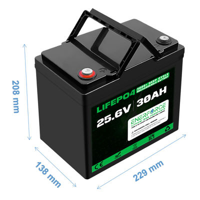 30AH 24V Lithiumphosphatbatterie für E-Bike Scooter Go Kart Spaßwagen