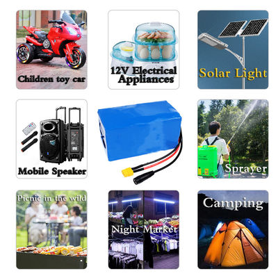 E Bike Lithiumbatterie 24V 12Ah Pack für 500W Motor 6h - 8h Ladezeit