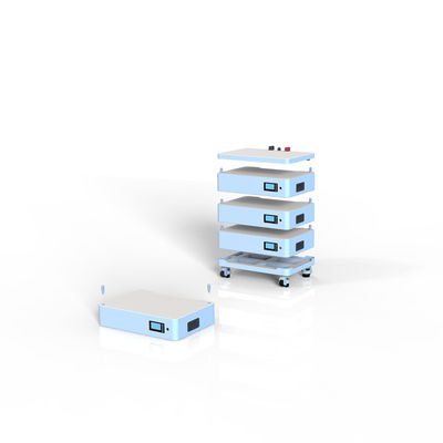 51.2V 10KW LFP Stapelbare Lithiumbatterien Hochleistungs für Solarenergiesysteme