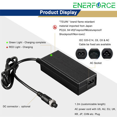 OEM Lithium-Batterie Zubehör 60V Lithium-Batterie-Ladegerät für Elektro-Scooter Ebike