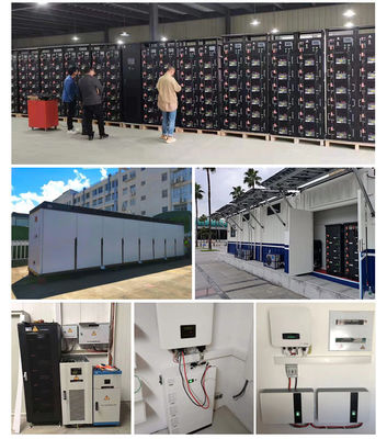 15kw 48 Volt 300Ah Lithiumbatterie 6000 Zyklen Wandmontierte Solarbatterie