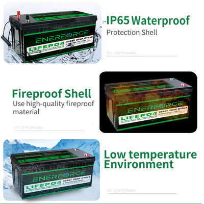 12.8V 100Ah LiFePO4 Batterie Enerforce OEM Langlebigkeit für Solar- und Backup-Systeme