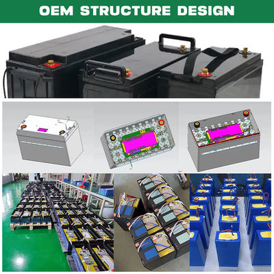 12.8V 100Ah LiFePO4 Batterie Enerforce OEM Langlebigkeit für Solar- und Backup-Systeme
